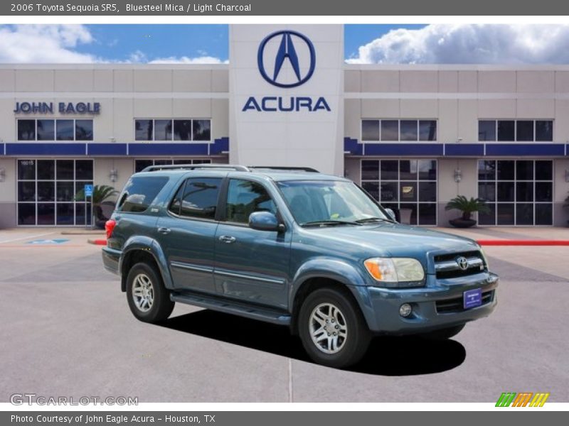 Bluesteel Mica / Light Charcoal 2006 Toyota Sequoia SR5