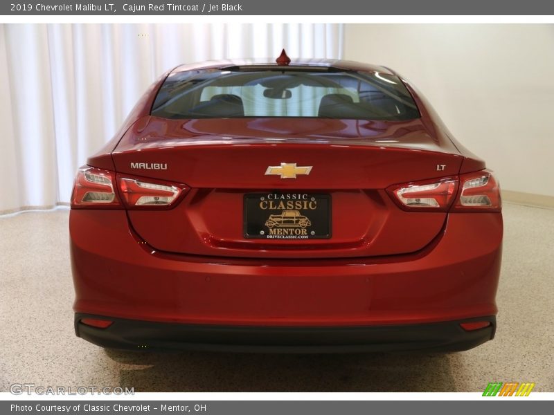 Cajun Red Tintcoat / Jet Black 2019 Chevrolet Malibu LT