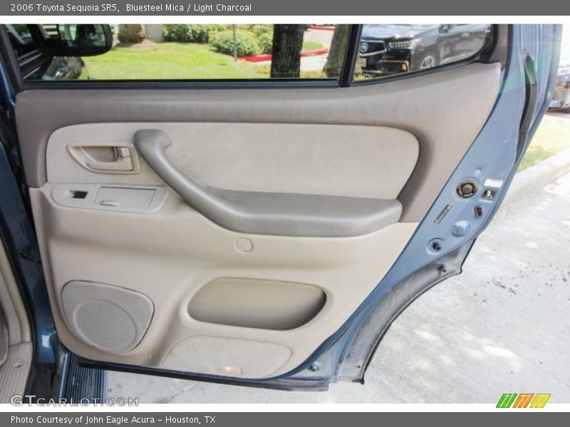 Bluesteel Mica / Light Charcoal 2006 Toyota Sequoia SR5
