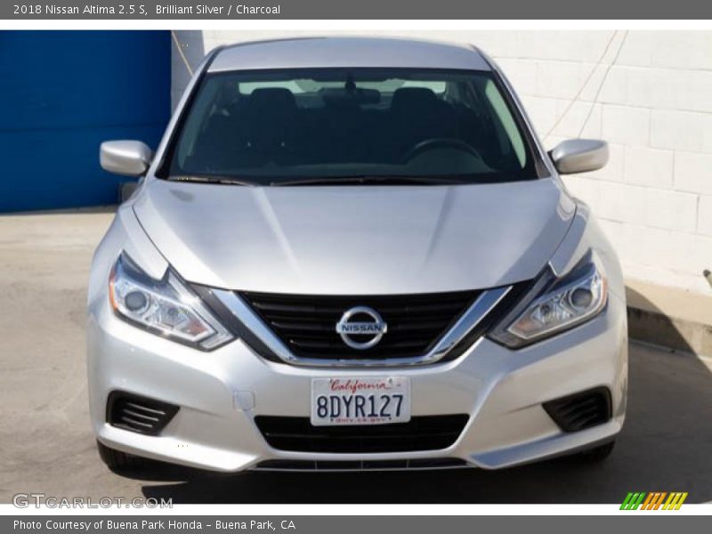 Brilliant Silver / Charcoal 2018 Nissan Altima 2.5 S