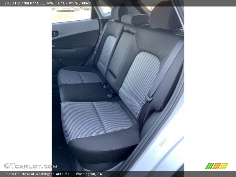 Chalk White / Black 2020 Hyundai Kona SEL AWD