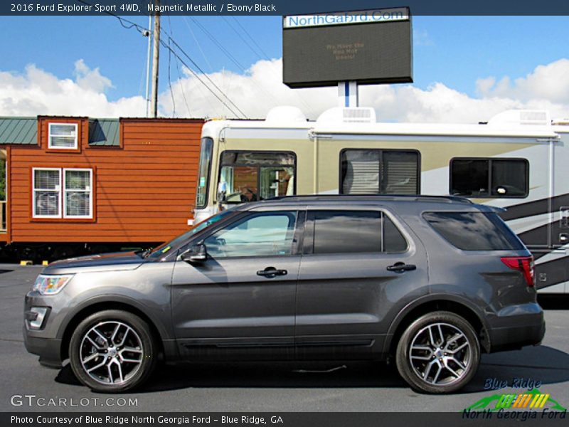 Magnetic Metallic / Ebony Black 2016 Ford Explorer Sport 4WD