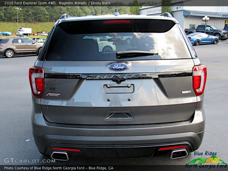 Magnetic Metallic / Ebony Black 2016 Ford Explorer Sport 4WD