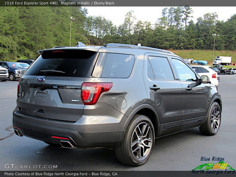 Magnetic Metallic / Ebony Black 2016 Ford Explorer Sport 4WD