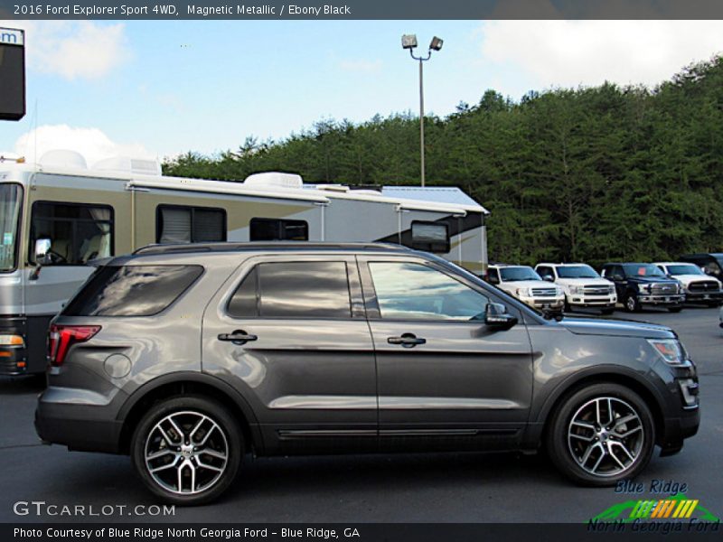 Magnetic Metallic / Ebony Black 2016 Ford Explorer Sport 4WD