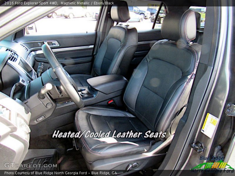 Magnetic Metallic / Ebony Black 2016 Ford Explorer Sport 4WD