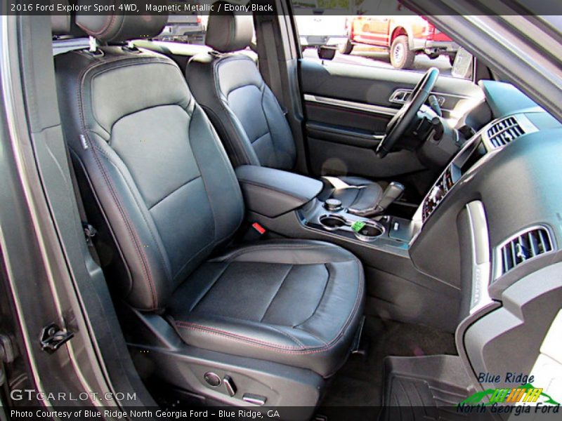 Magnetic Metallic / Ebony Black 2016 Ford Explorer Sport 4WD