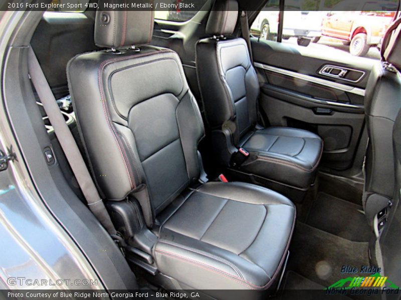 Magnetic Metallic / Ebony Black 2016 Ford Explorer Sport 4WD