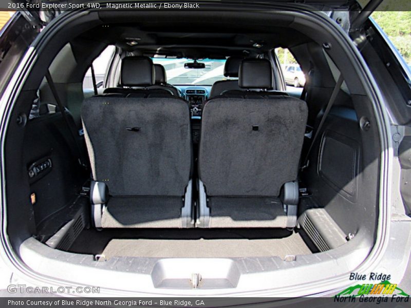 Magnetic Metallic / Ebony Black 2016 Ford Explorer Sport 4WD