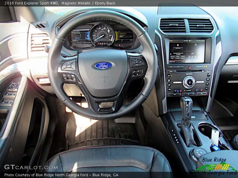 Magnetic Metallic / Ebony Black 2016 Ford Explorer Sport 4WD