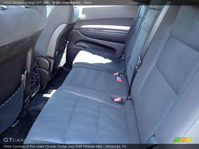 Bright Silver Metallic / Black 2012 Dodge Durango SXT AWD