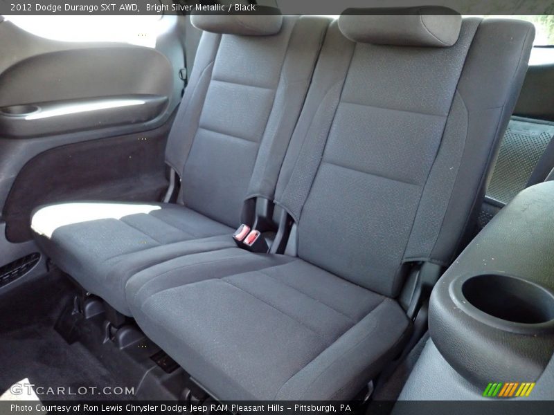 Bright Silver Metallic / Black 2012 Dodge Durango SXT AWD