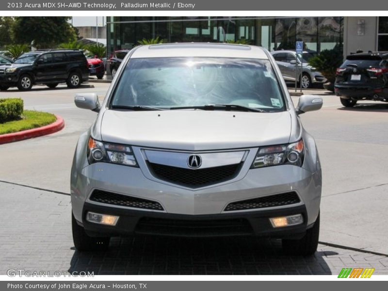 Palladium Metallic / Ebony 2013 Acura MDX SH-AWD Technology