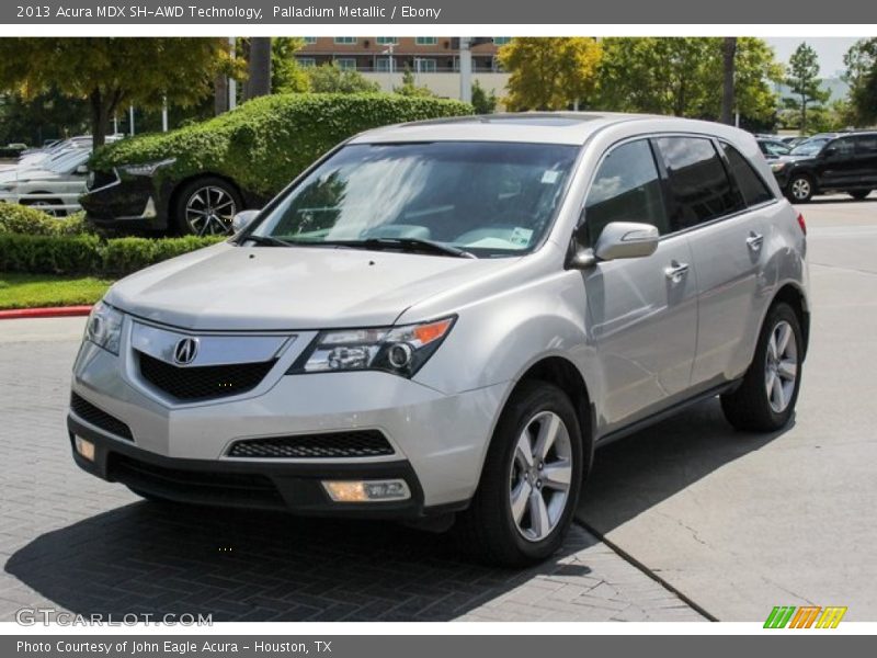 Palladium Metallic / Ebony 2013 Acura MDX SH-AWD Technology