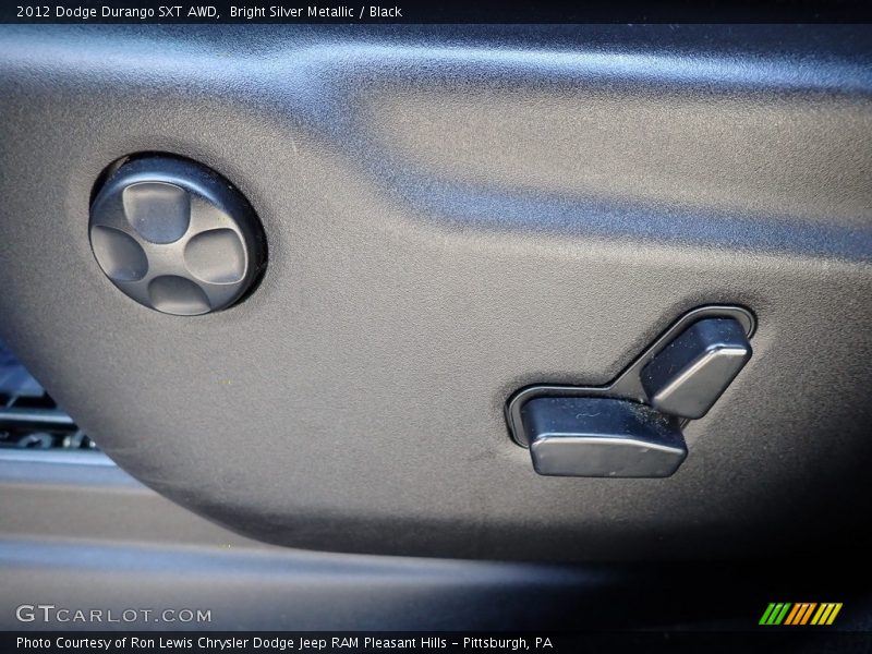 Bright Silver Metallic / Black 2012 Dodge Durango SXT AWD