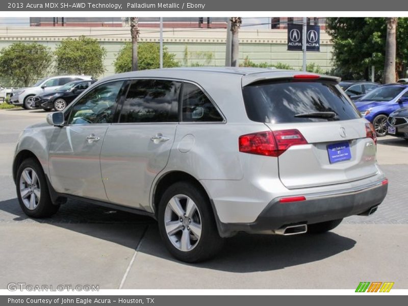 Palladium Metallic / Ebony 2013 Acura MDX SH-AWD Technology