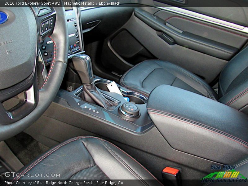 Magnetic Metallic / Ebony Black 2016 Ford Explorer Sport 4WD