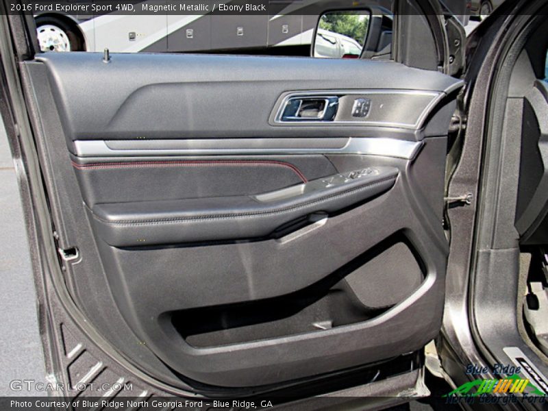 Magnetic Metallic / Ebony Black 2016 Ford Explorer Sport 4WD
