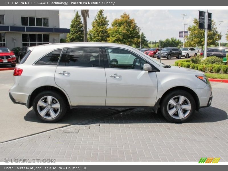 Palladium Metallic / Ebony 2013 Acura MDX SH-AWD Technology
