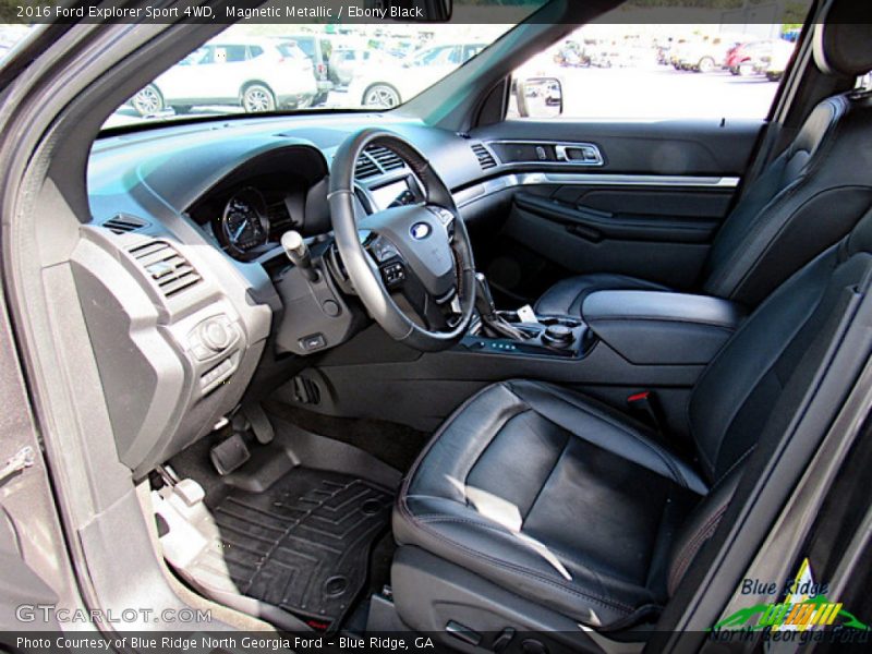 Magnetic Metallic / Ebony Black 2016 Ford Explorer Sport 4WD