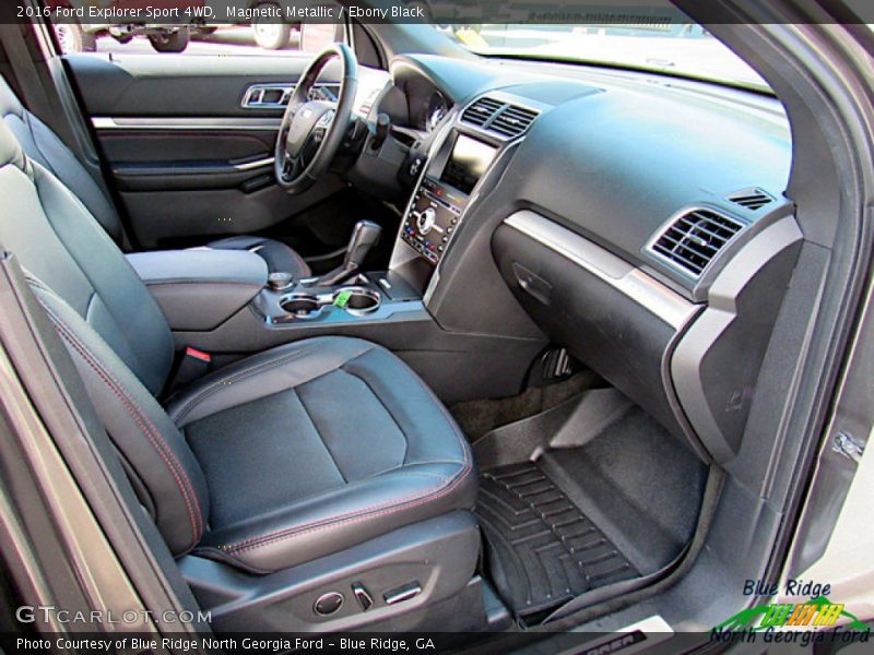Magnetic Metallic / Ebony Black 2016 Ford Explorer Sport 4WD