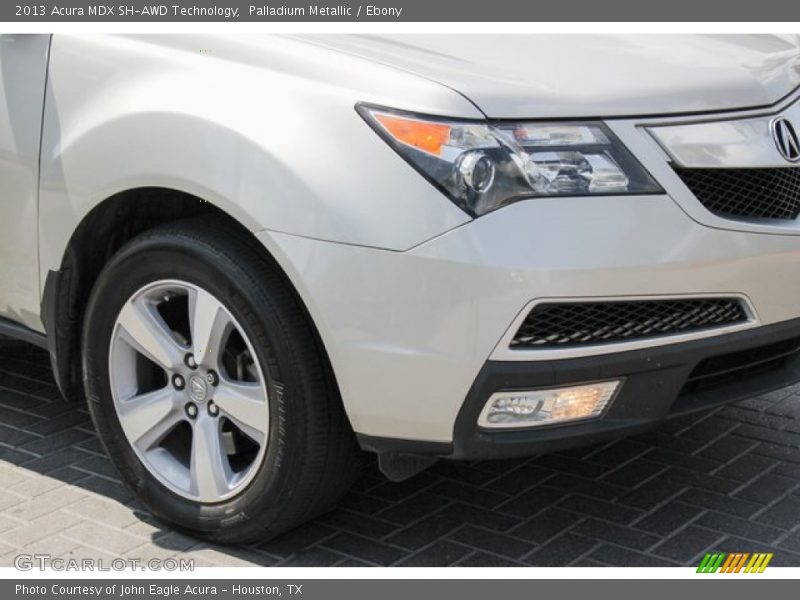 Palladium Metallic / Ebony 2013 Acura MDX SH-AWD Technology