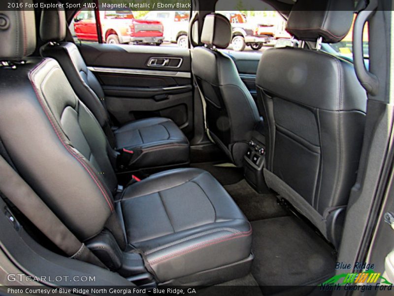 Magnetic Metallic / Ebony Black 2016 Ford Explorer Sport 4WD