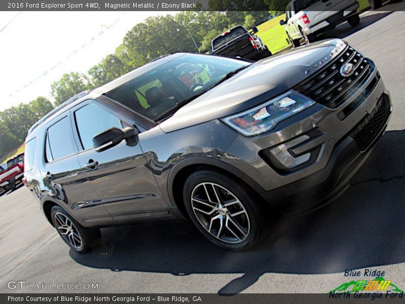 Magnetic Metallic / Ebony Black 2016 Ford Explorer Sport 4WD