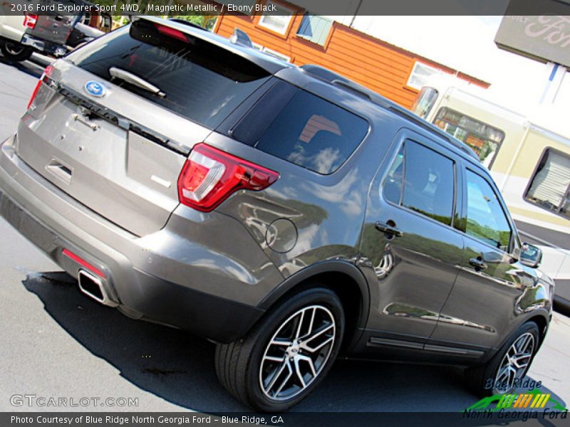 Magnetic Metallic / Ebony Black 2016 Ford Explorer Sport 4WD
