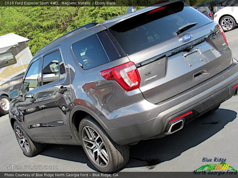 Magnetic Metallic / Ebony Black 2016 Ford Explorer Sport 4WD