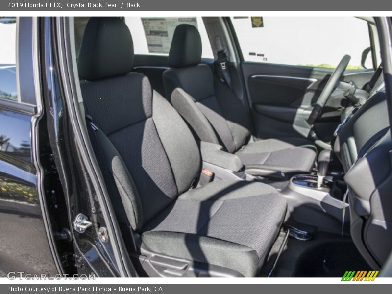 Crystal Black Pearl / Black 2019 Honda Fit LX