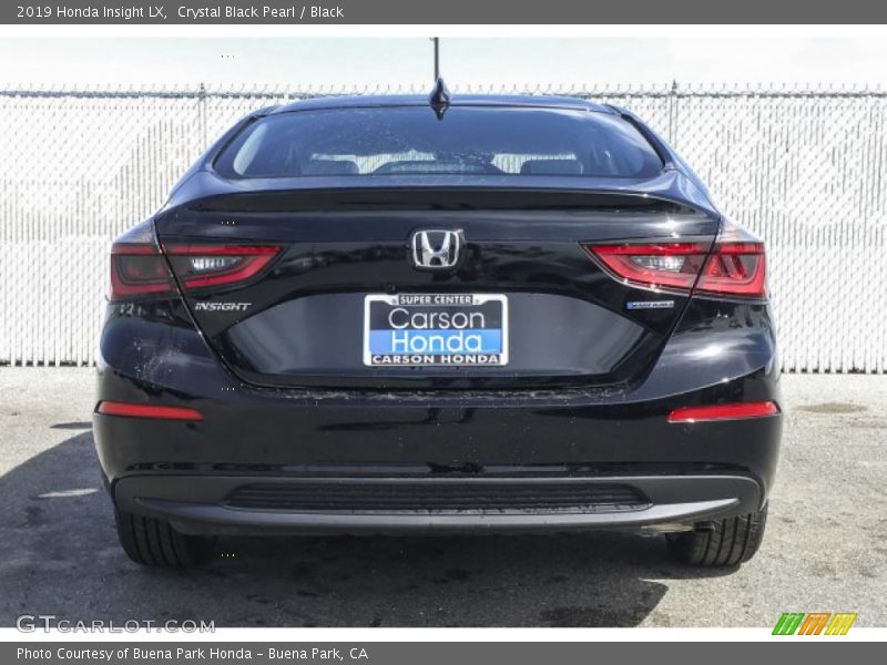 Crystal Black Pearl / Black 2019 Honda Insight LX