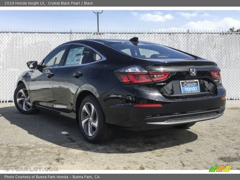 Crystal Black Pearl / Black 2019 Honda Insight LX