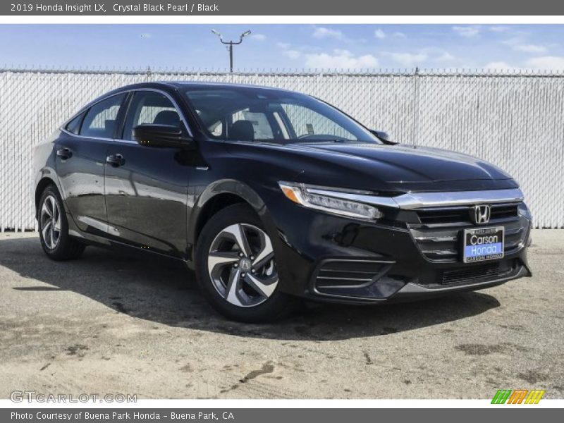 Crystal Black Pearl / Black 2019 Honda Insight LX