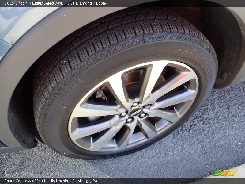 Blue Diamond / Ebony 2019 Lincoln Nautilus Select AWD