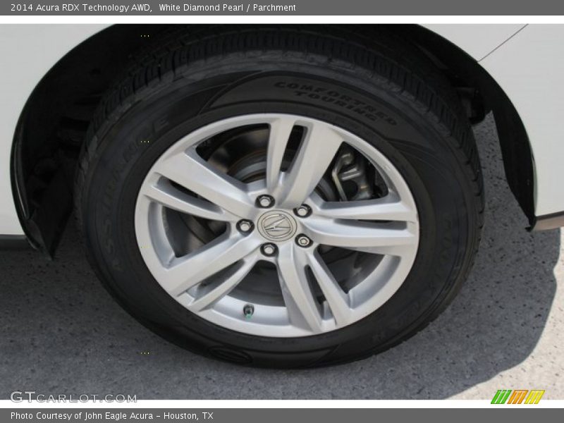 White Diamond Pearl / Parchment 2014 Acura RDX Technology AWD