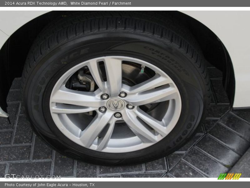 White Diamond Pearl / Parchment 2014 Acura RDX Technology AWD