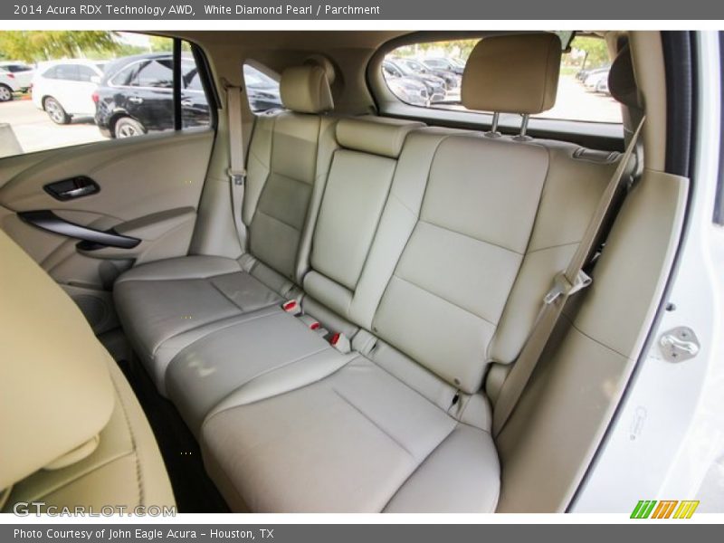 White Diamond Pearl / Parchment 2014 Acura RDX Technology AWD