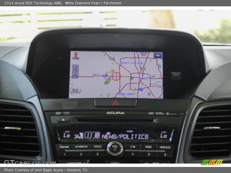 White Diamond Pearl / Parchment 2014 Acura RDX Technology AWD