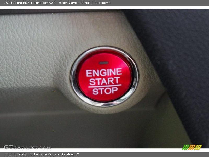 White Diamond Pearl / Parchment 2014 Acura RDX Technology AWD