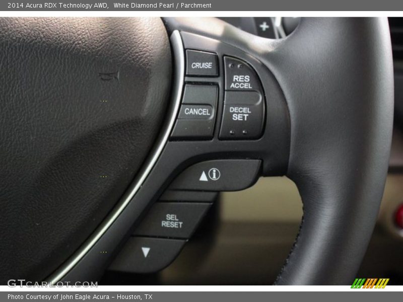 White Diamond Pearl / Parchment 2014 Acura RDX Technology AWD