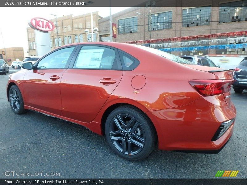  2020 Forte GT-Line Fire Orange