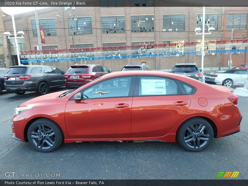  2020 Forte GT-Line Fire Orange