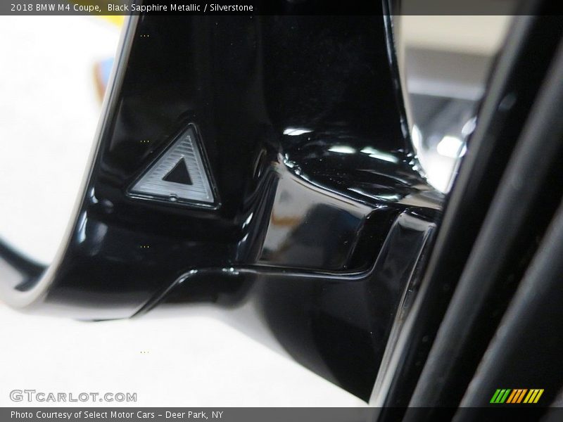 Black Sapphire Metallic / Silverstone 2018 BMW M4 Coupe