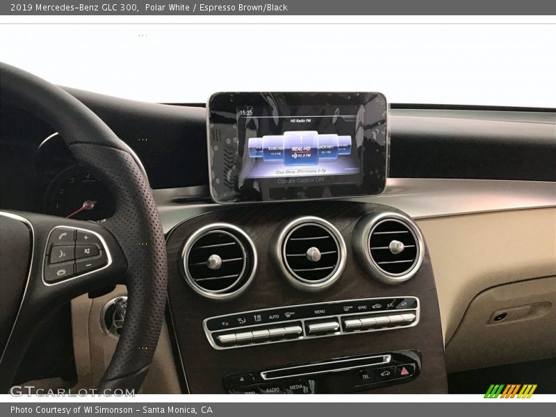 Polar White / Espresso Brown/Black 2019 Mercedes-Benz GLC 300