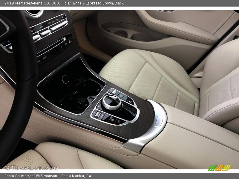 Polar White / Espresso Brown/Black 2019 Mercedes-Benz GLC 300