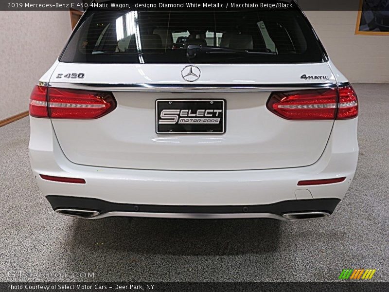 designo Diamond White Metallic / Macchiato Beige/Black 2019 Mercedes-Benz E 450 4Matic Wagon