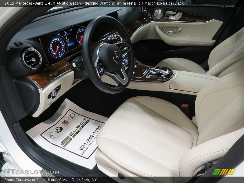 designo Diamond White Metallic / Macchiato Beige/Black 2019 Mercedes-Benz E 450 4Matic Wagon