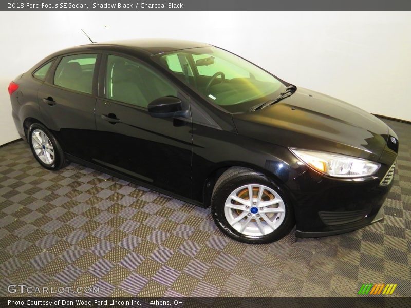Shadow Black / Charcoal Black 2018 Ford Focus SE Sedan