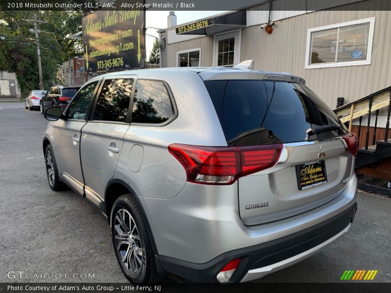 Alloy Silver Metallic / Black 2018 Mitsubishi Outlander SEL S-AWC